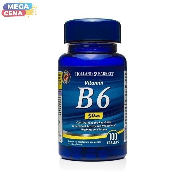 Witamina B6 50 mg 100 Tabletek