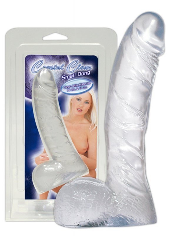 Dildo Small Dong 14 cm Crystal Clear