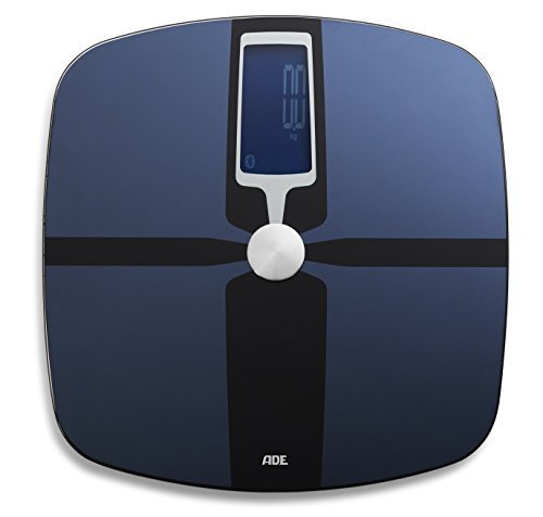 ADE FITVigo BA1600 Cyfrowa waga z analizą składu ciała czarna z Bluetooth