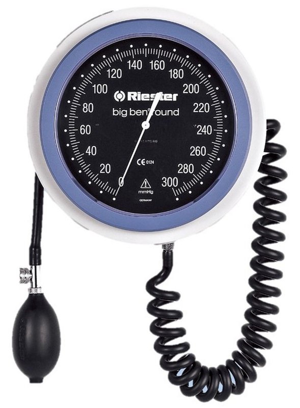 Riester Big Ben-24 - 32 RIESTER 1467 do jezdnego okrągłego Duży lekarski ciśnieniomierz zegarowy