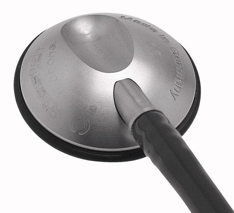 Riester anestophon-ciemnoszary Stetoskop z płaską aluminiową głowicą 4177-02