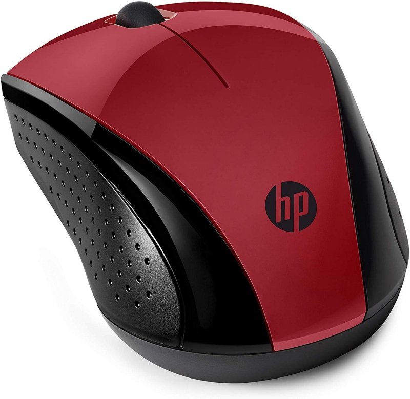 Mysz HP 220 (czerwona)