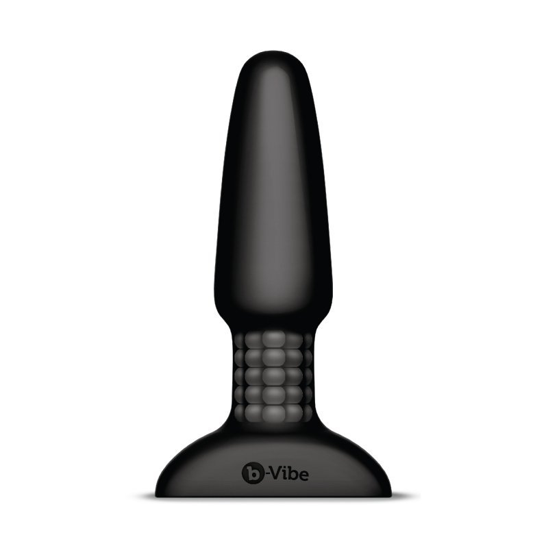 Zdalnie sterowany plug analny - B-Vibe Rimming Plug 2 Black
