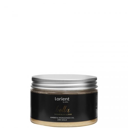 Bella peeling cukrowy do ciała z 24k złotem