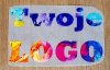 Naprasowanka z Twoim LOGO - 26cm x 26cm - zestaw 30 sztuk 