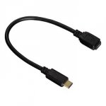 Kabel USB-C 2.0 Wtyk Micro USB gniazdo 0,15m - Hama