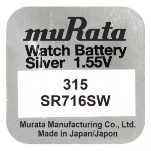 315 Bateria Murata (Sr716Sw)