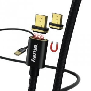 Kabel ładujący/Data Magnetyczny Micro USB 1 m - Hama 