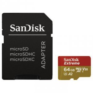 Karta pamięci MicroSDXC Extreme 64GB 160MB/s A2 - SanDisk