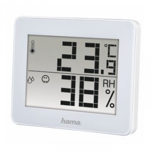 Termometr/hygrometr TH 130 biały - Hama