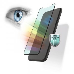 Szkło ochronne 3D Anty-niebieskie + Antybakteryjne do iPhone X/XS/11 Pro - Hama