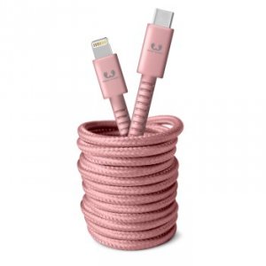 Kabel USB-C Lightning 3.0m Dusty Pink - Fresh'n Rebel