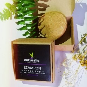 Wzmacniający szampon retha i palma sabałowa - Naturalis