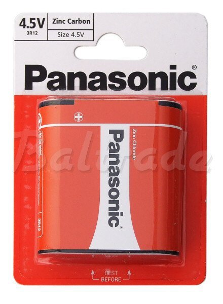 3R12 1B Panasonic Red Bateria