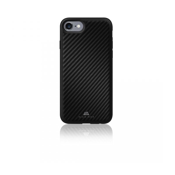 Etui-do-iPhone-7-Material-Case-Real-Carbon-czarne-Black-Rock