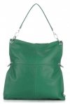 Kožené kabelka shopper bag Vera Pelle zelená V25