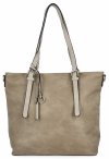 Dámská kabelka shopper bag Hernan tmavě béžová HB0213-1