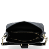 Kožené kabelka kufřík Vittoria Gotti černá V556024