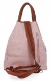 Dámská kabelka batůžek Herisson pudrová růžová 1552L2045