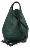 Dámská kabelka batůžek Hernan lahvově zelená HB0137-1