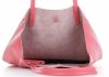 Kožené kabelka univerzální Vittoria Gotti růžová V775