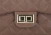 Kožené kabelka listonoška Genuine Leather zemitá KST6