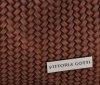 Kožené kabelka shopper bag Vittoria Gotti hnědá V80050