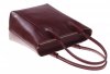 Kožené kabelka univerzální Genuine Leather hnědá 9A