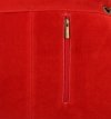 Kožené kabelka univerzální Vittoria Gotti červená V5001C