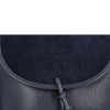 Kožené kabelka listonoška Vittoria Gotti tmavě modrá V556134