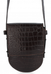 Kožené kabelka univerzální Vittoria Gotti čokoládová V6336