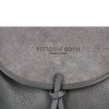 Kožené kabelka listonoška Vittoria Gotti šedá V556134