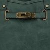 Dámská kabelka kufřík Hernan lahvově zelená HB0248