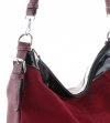 Kožené kabelka univerzální Velina Fabbiano červená VF6138