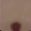 Kožené kabelka listonoška Vittoria Gotti zemitá V2468