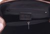 Kožená kabelka kufřík Made in Italy zemitý