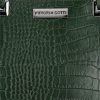 Kožené kabelka klasická Vittoria Gotti lahvově zelená V2395