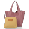 Kožené kabelka univerzální Vittoria Gotti špinavá růžová P29