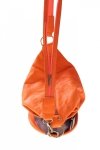 Kožené kabelka batůžek Genuine Leather 6010