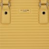 Dámská kabelka kufřík David Jones žlutá 6275-4