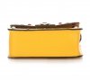 Kožené kabelka listonoška Vera Pelle žlutá 17