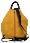 Dámská kabelka batůžek Hernan žlutá HB0136-Lzol