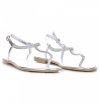 dámské sandálky Kerline stříbrná AS144