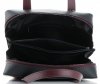 Kožené kabelka kufřík Vittoria Gotti bordová V6556