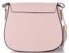 Kožené kabelka listonoška Vittoria Gotti pudrová růžová V5703
