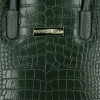 Kožené kabelka kufřík Vittoria Gotti lahvově zelená V4382COCO