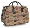 STŘEDNÍ cestovní taška kufřík Or&Mi Apple Multicolor - béžová