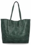 Dámská kabelka shopper bag Herisson lahvově zelená 18R301