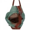 Dámská kabelka batůžek Herisson světle zelená 1552L2043