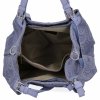 Kožené kabelka shopper bag Vittoria Gotti světle fialová 5566-Sjfio